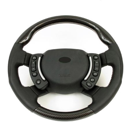 Steering Wheel CARBON FIBRE BLACK - Click Image to Close